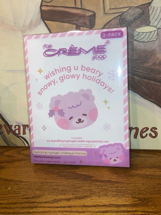 The Creme Shop Other - The Crème Shop 3 Sets Hydrating Hydrogel Undereye Patch Holiday Cards